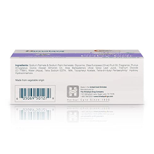 Himalaya Moisturizing Baby Bar, Mild and Moisturizing Bar Soap for Baby, 4.41 oz, 3 Pack
